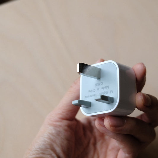 (Type G) Hong Kong Grounding Adapter ⾹港掣式接地插頭