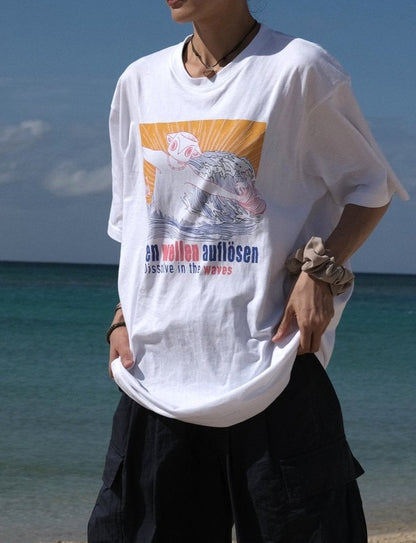 DISSOLVE IN THE WAVE TEE