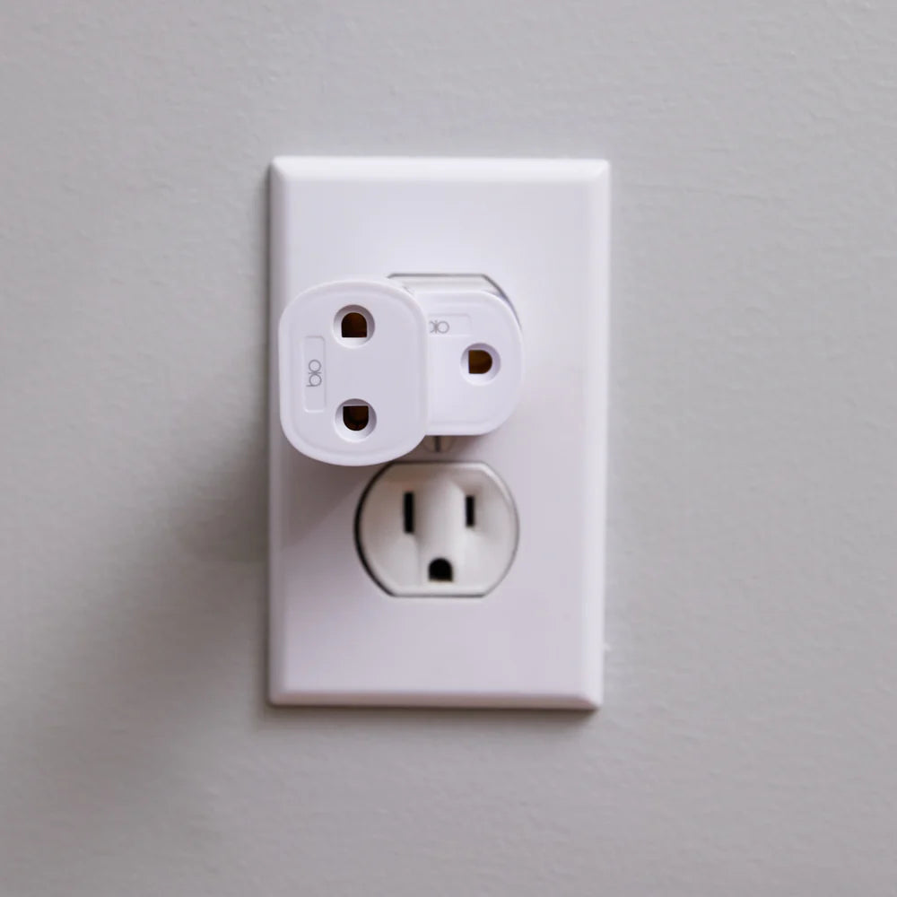 [旅行/公幹必備] (Type B) Taiwan/USA/Canada Grounding Adapter 台灣/美國/加拿大掣式接地插頭
