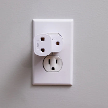 [旅行/公幹必備] (Type B) Taiwan/USA/Canada Grounding Adapter 台灣/美國/加拿大掣式接地插頭