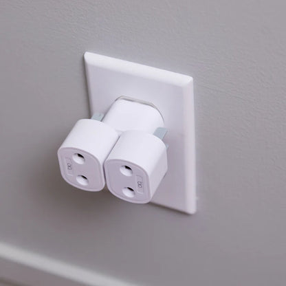 [旅行/公幹必備] (Type B) Taiwan/USA/Canada Grounding Adapter 台灣/美國/加拿大掣式接地插頭